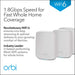 NETGEAR Orbi RBK353 - Wi-Fi system (router, 2 extenders) - up to 3,750 sq.ft - mesh - GigE - 802.11a/b/g/n/ac/ax - Dual Band