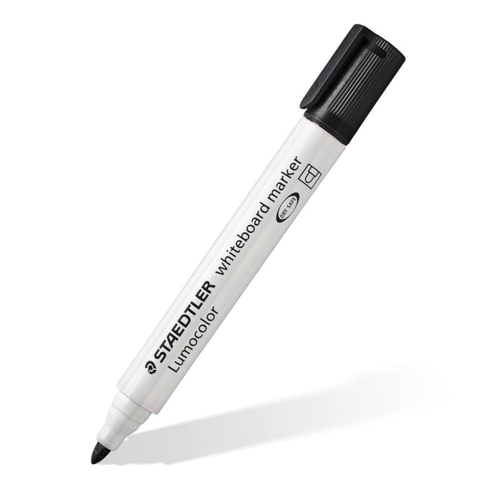 Best Value STAEDTLER 351-9 Lumocolor Whiteboard Marker with Bullet Tip - Black, Pack of 10