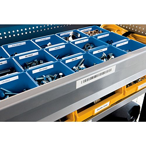 DYMO XTL All-Purpose - Vinyl - permanent adhesive - black on white - Roll (1.2 cm x 7 m) 1 roll(s) tape