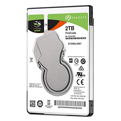 Seagate FireCuda 520 ZP2000GM3A002 - Solid state drive - encrypted - 2 TB - internal - M.2 2280 - PCI Express 4.0 x4 (NVMe) - TCG Pyrite Encryption