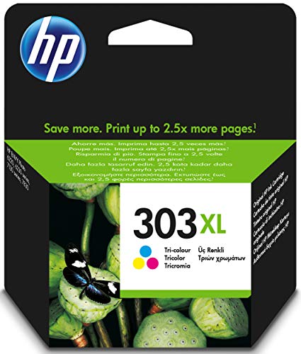 HP 303XL - 10 ml - High Yield - colour (cyan, magenta, yellow) - original - ink cartridge - for Envy Photo 62XX, Photo 71XX, Photo 78XX, Tango