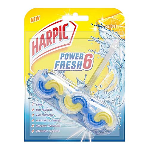 Toilet Block Harpic Active Fresh Sparkling Citrus