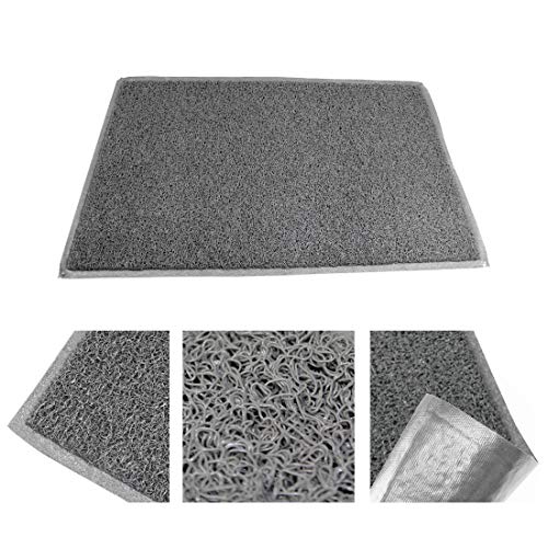 Doortex Twistermat Dirt Trapping Mat for Outdoor Use Vinyl 120 x 180cm Grey FC4120180TWISG