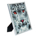 Crystal Art Snow Leopard 21 x 25cm Picture Frame Kit CAM-15