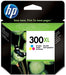HP 300XL - CC644EE - 1 x Yellow,1 x Cyan,1 x Magenta - Ink cartridge - High Yield - For Deskjet F2430, F2483, F2488, F4435, F4580, Envy 100 D410, 11X D411, 120, Photosmart C4685