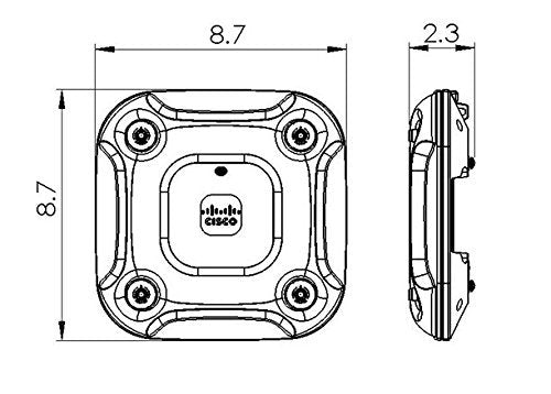 Cisco Aironet 3702e Controller-based Universal - Radio access point - 802.11ac (draft 5.0) - Wi-Fi - 2.4 GHz, 5 GHz