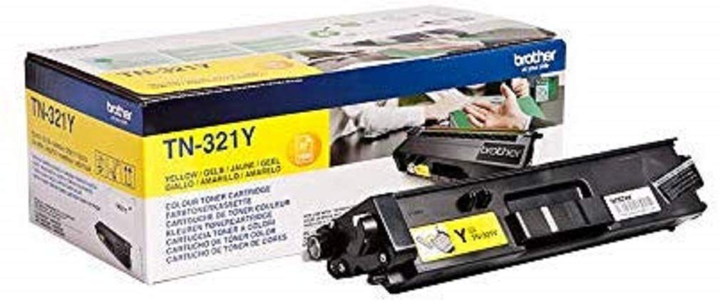 Best Value Brother TN-321Y Toner Cartridge, Standard Yield, Yellow, Brother Genuine Supplies
