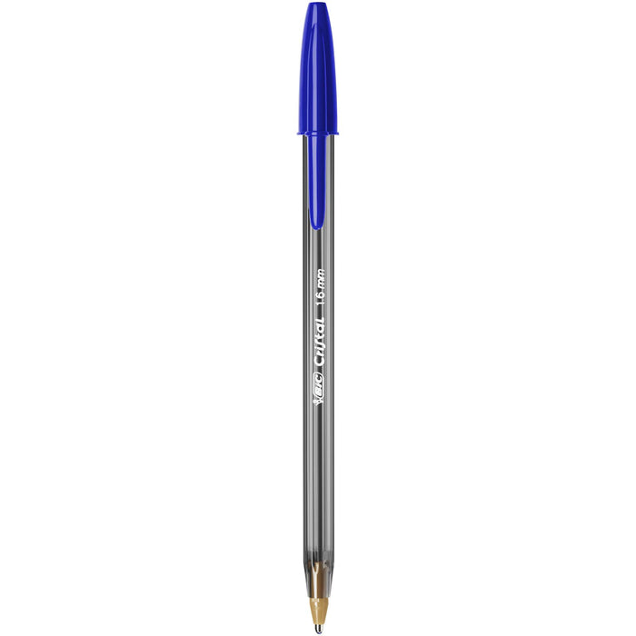 Best Value BIC Cristal Large Ball Pens Wide Point (1.6 mm) - Blue, Box of 50