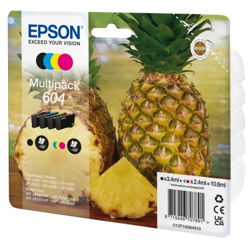 Epson C13T10G64010 604 Mult Pk Bk CMY