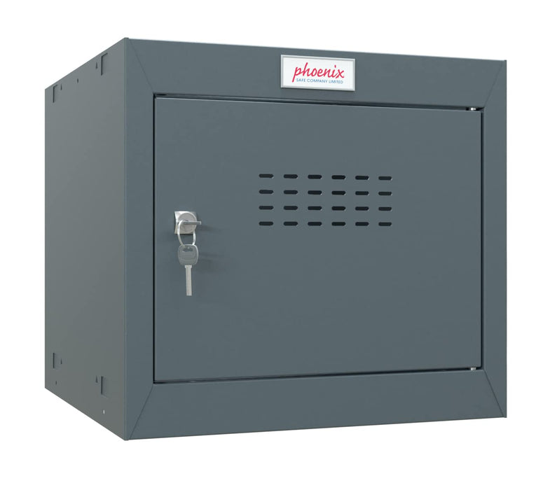 Phoenix CL Series Size 1 Cube Locker in Antracite Grey with Key Lock CL0344AAK