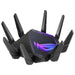 ASUS ROG Rapture GT-AXE16000 - Wireless router - 6-port switch - 10 GigE, 2.5 GigE, 802.11ax (Wi-Fi 6E) - WAN ports: 3 - 802.11a/b/g/n/ac/ax (Wi-Fi 6E) - Multi-Band