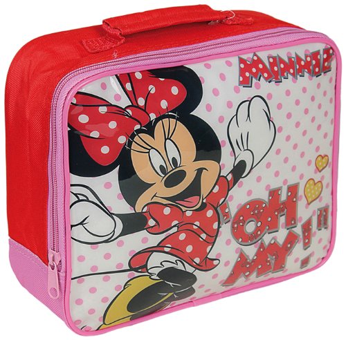 Disney Minnie Mouse Sandwich Lunch Box/Bag with Carry Handle