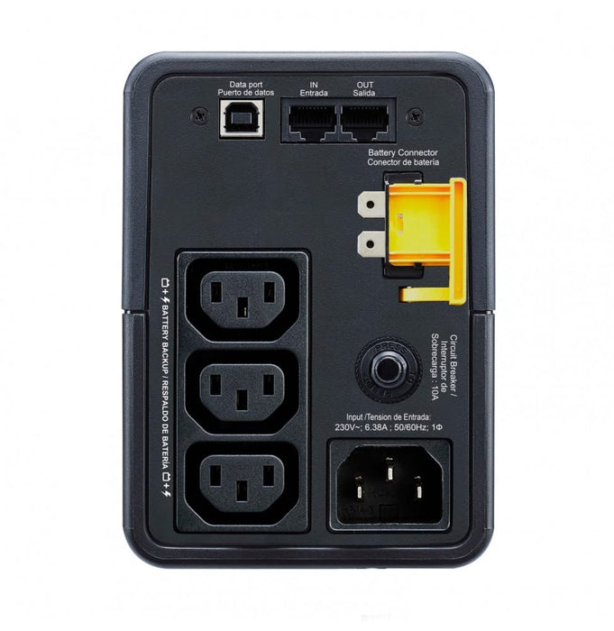 APC Back-UPS BX Series BX500MI - UPS - AC 230 V - 300 Watt - 500 VA - 9 Ah - output connectors: 4