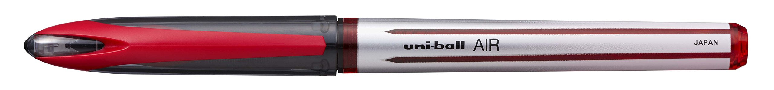 Best Value Uni-Ball UB-188-L Fountain Pen Tip 0.7mm Air Rollerball Pens, Red Gel, 12 Pack