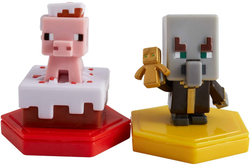 Minecraft Boost Mini Fig 2-Pack 6 | Pigging Out Pig & Undying Evoker //GDM16