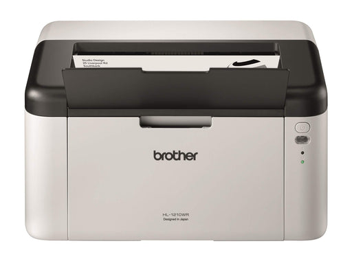 Best Value Brother HL-1210W A4 Mono Laser Printer, Wireless and PC Connected, Print
