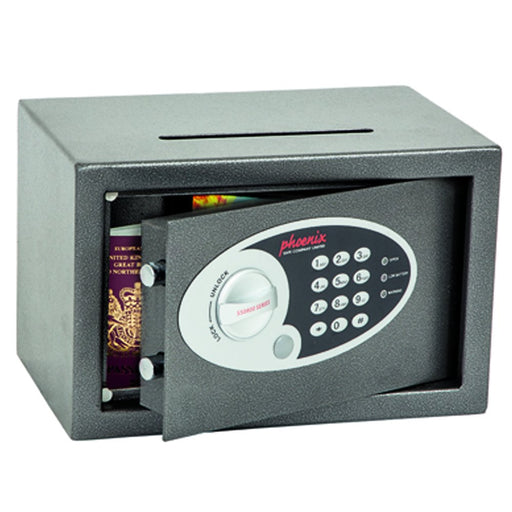 Best Value Phoenix Vela Deposit Home Office Size 1 Security Safe with Electronic Lock