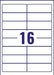 Best Value Avery Self Adhesive Clear Address Mailing Labels, Laser Printers, 16 Labels Per A4 Sheet, 400 labels, QuickPEEL (L7562)