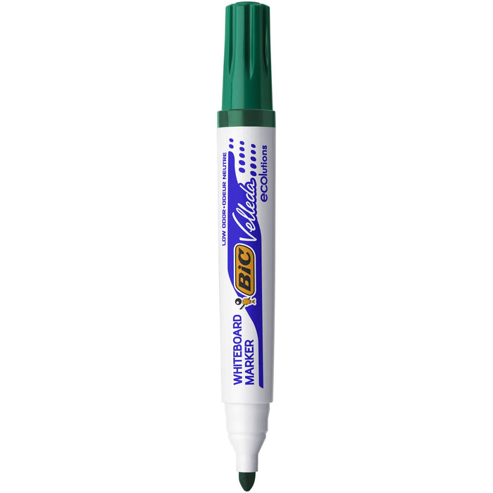 Best Value BIC Velleda 1701 ECOlutions Whiteboard Pens - Green, Box of 12