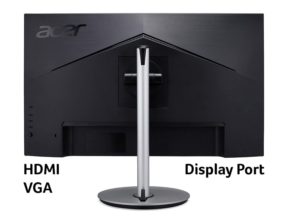 Acer CB242Y smiprx - CB2 Series - LED monitor - 23.8" - 1920 x 1080 Full HD (1080p) @ 75 Hz - IPS - 250 cd/m² - 1000:1 - 1 ms - HDMI, VGA, DisplayPort - speakers - silver/black