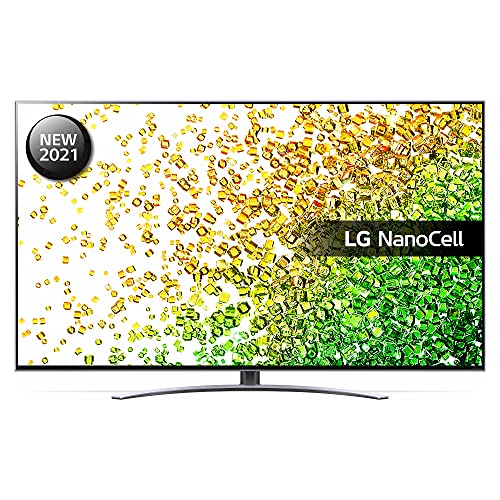 LG 55 Inch 50NANO886PB NanoCell 4K Ultra HD Smart TV WiFi Dolby Atmos and Dolby Vision IQ with 4x HDMI Ports 3xUSB2.0 Ports 2xRF Ports RJ45 Port