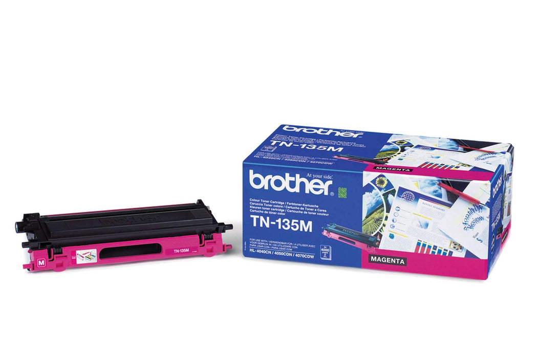 Best Value Brother TN-135M Toner Cartridge, High Yield, Magenta, Brother Genuine Supplies