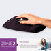 Best Value Fellowes PlushTouch Mouse Mat with Wrist Support Featuring Microban Antimicrobial Protection, Black