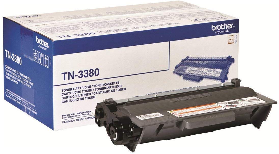 Best Value Brother TN-3380 Toner Cartridge, High Yield, Black, Brother Genuine Supplies