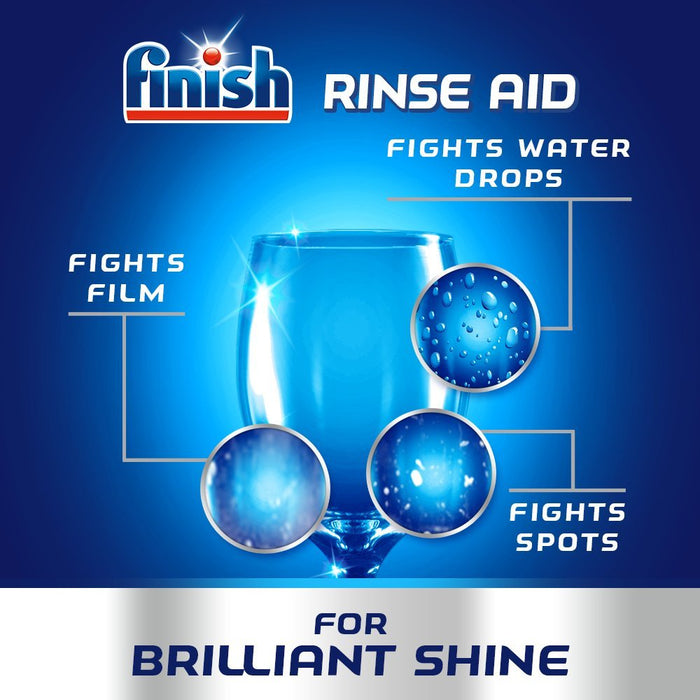 Best Value Finish Dishwasher Rinse Aid, 400 ml
