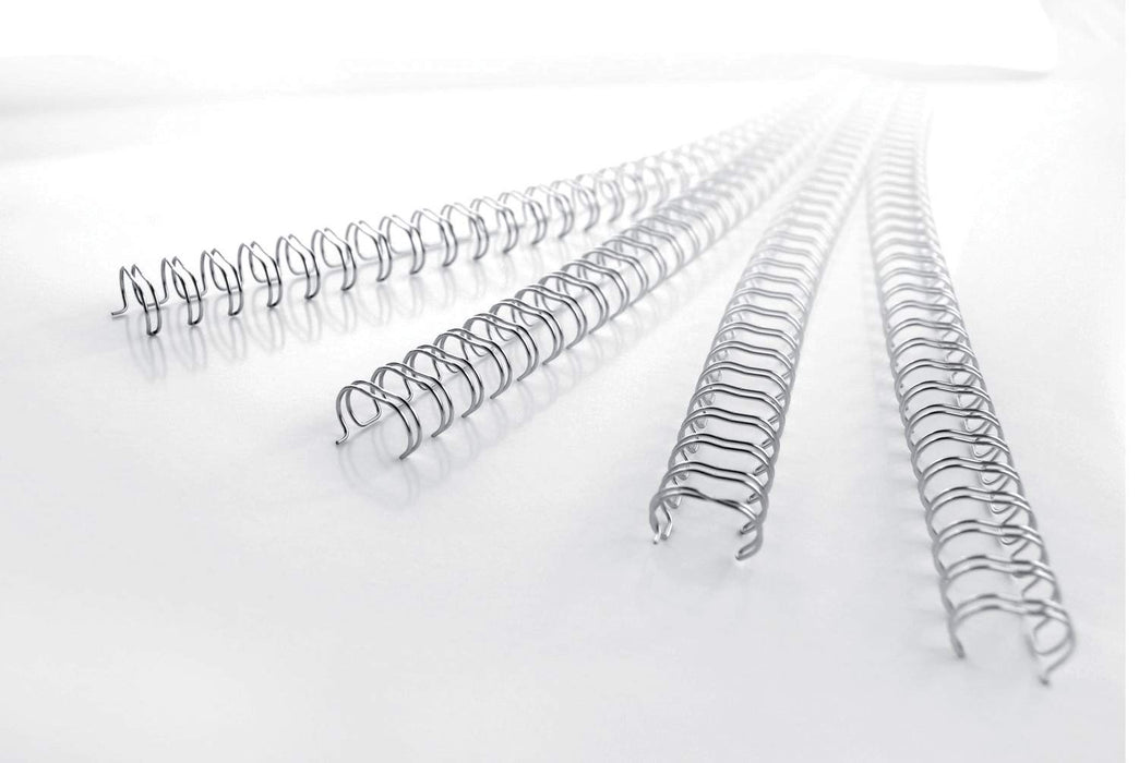Best Value GBC WireBind Binding Wires, 11 mm, 100 Sheet Capacity, A4, Silver, Pack of 100, RG810797