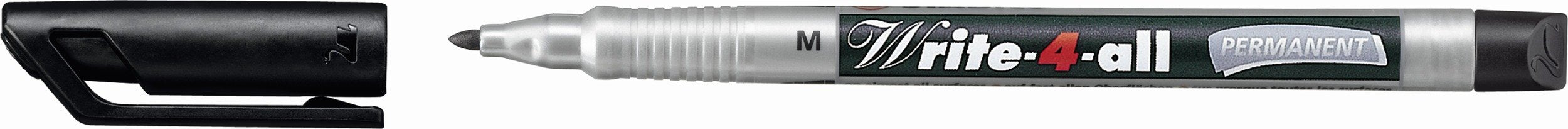 Best Value Permanent Marker - STABILO Write-4-all medium Box of 10 black