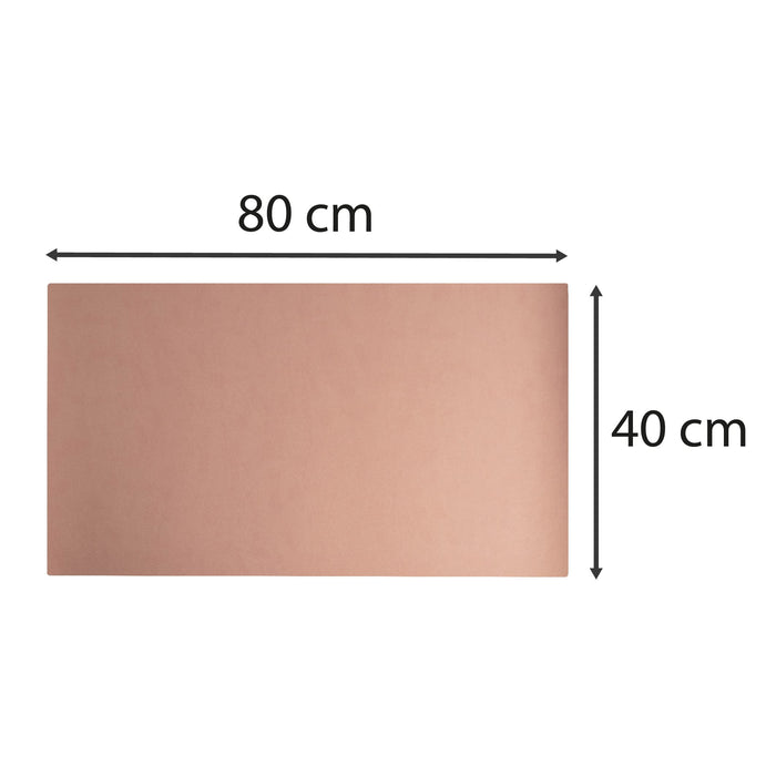 Exacompta Home Office Desk Mats 40x80cm Nude/Grey 29143E