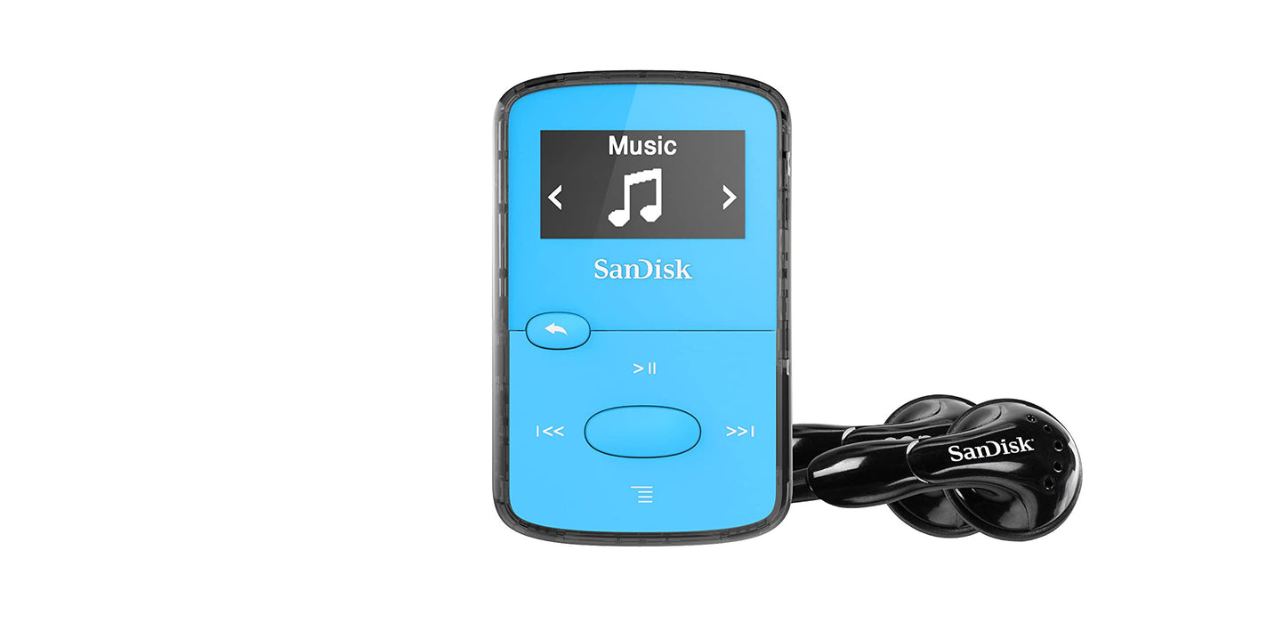 SanDisk Clip Jam - Digital player - 8 GB - blue