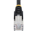 StarTech.com 1m CAT6a Snagless RJ45 Ethernet Black Cable with Strain Reliefs