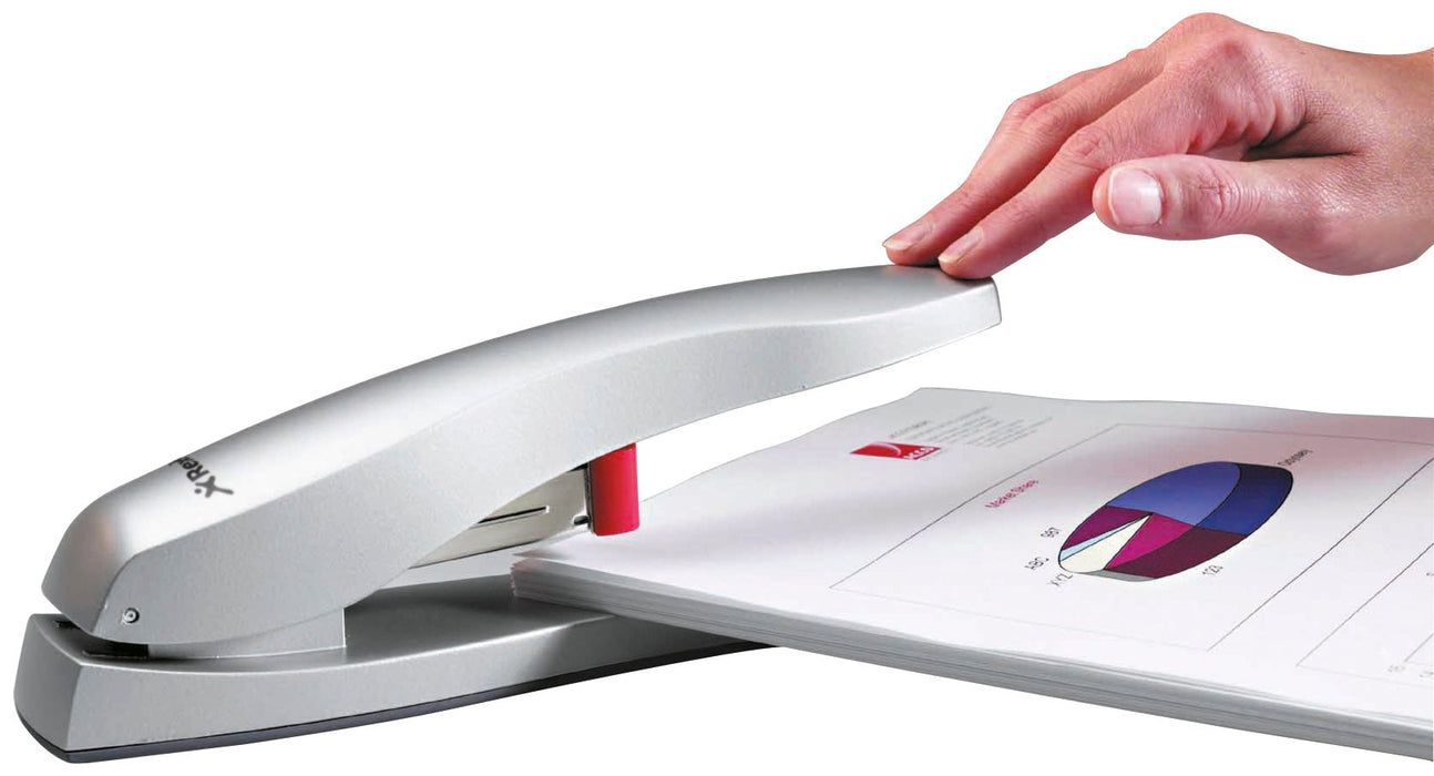 Best Value Rexel 2100048 Odyssey Heavy Duty Stapler, 60 Sheet Capacity, Metal Body, Includes Staples, Silver