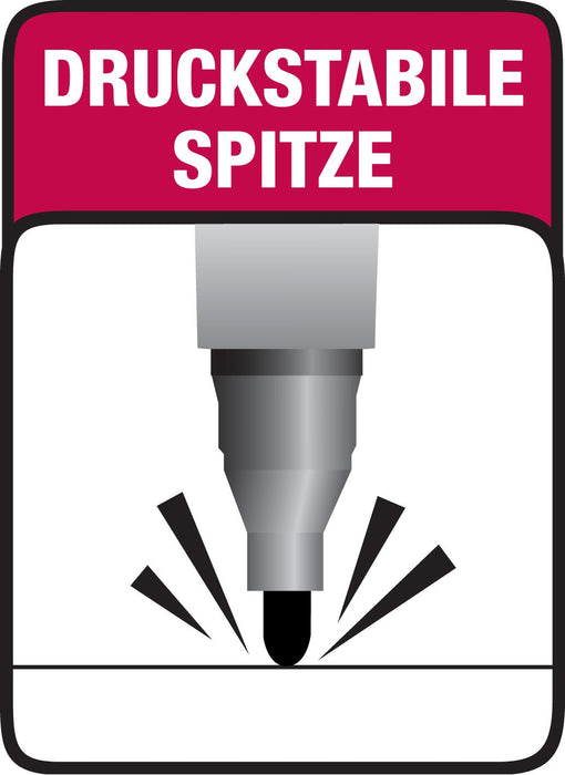 Best Value BIC Marking 68954BC 2300 Permanent Marker Chisel Tip - Assorted Colours, Pack of 4