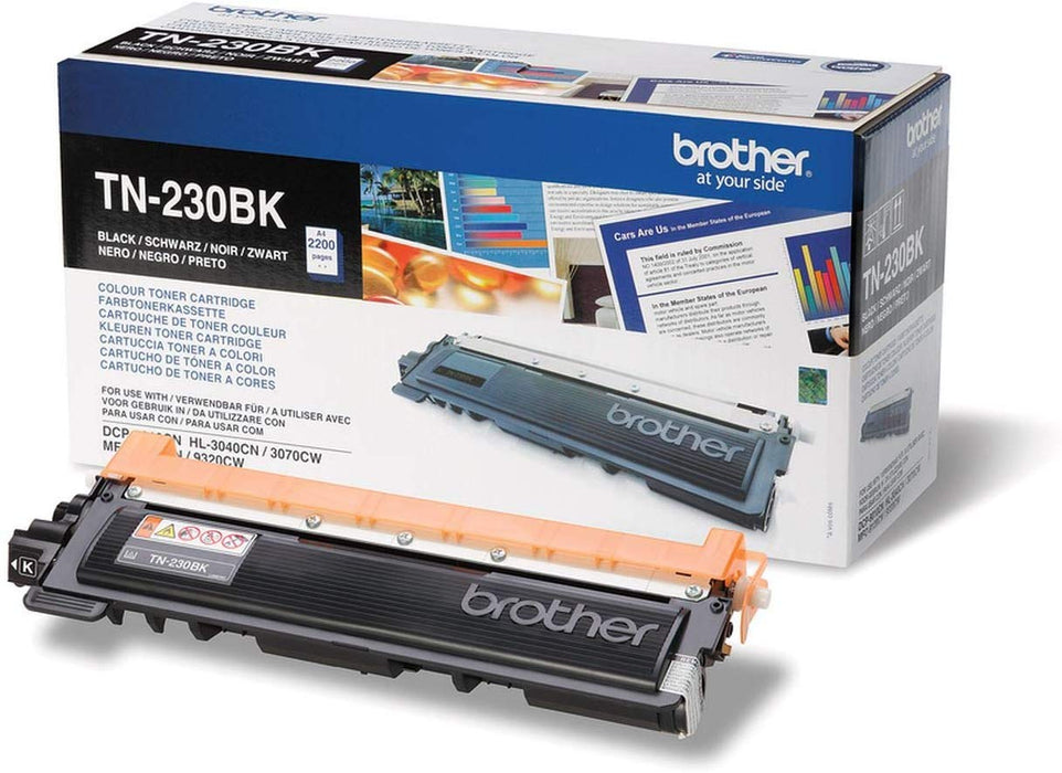 Best Value Brother TN-230BK Toner Cartridge, Standard Yield, Black, Brother Genuine Supplies
