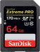 Best Value SanDisk Extreme PRO 64GB SDXC Memory Card up to 170MB/s, Class 10, U3, V30