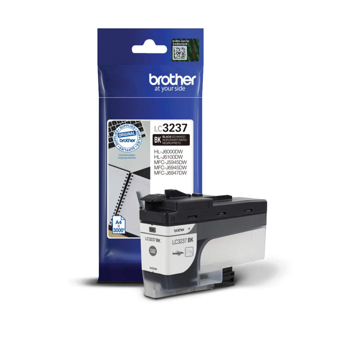 Best Value Brother LC-3237BK Inkjet Cartridge, Standard Yield, Black, Brother Genuine Supplies