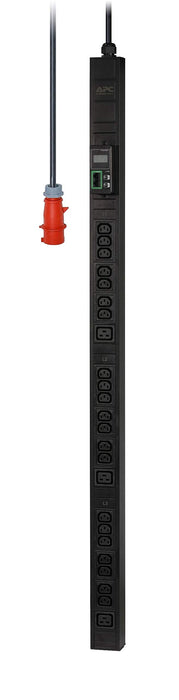 APC Easy Metered Rack PDU EPDU1216M - Power distribution unit (rack-mountable) - AC 400 V - 11000 VA - 3-phase - Ethernet - input: IEC 60309 3P+N+PE - output connectors: 24 (3 x IEC 60320 C19, 21 x IEC 60320 C13) - 0U - 1.98 m cord - black