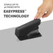 Fellowes LX860 EasyPress Half Strip Stapler 40 Sheets Black 5016101