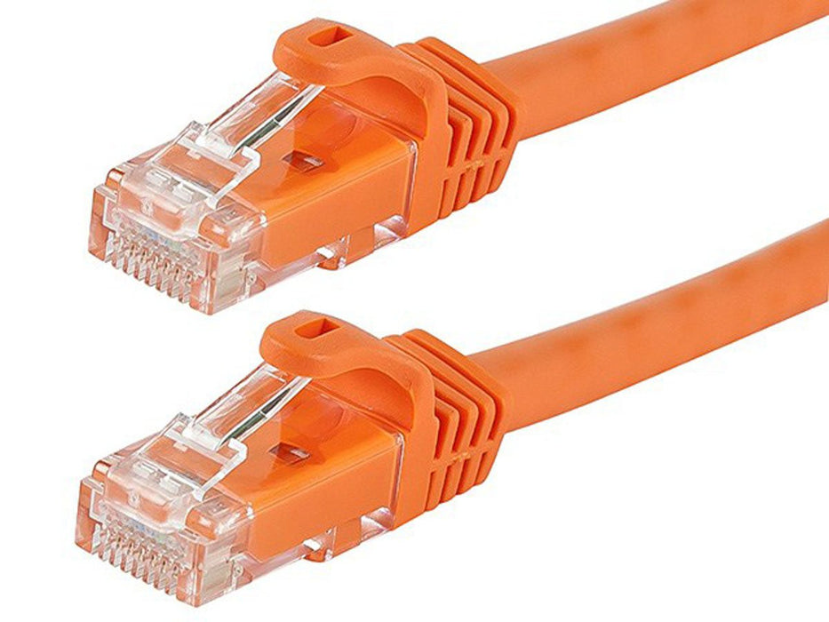 Best Value StarTech Cat6 1 m Snagless Gigabit RJ45 UTP Male to Male Ethernet Patch Cable - Orange