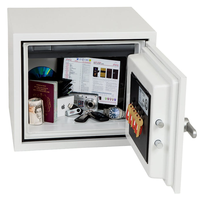 Best Value Phoenix Titan Fire Security Safe with Key Lock (Small)