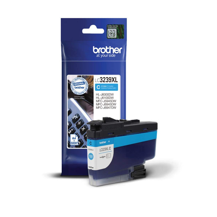 Best Value Brother LC-3239XLC- Inkjet Cartridge, Ultra High Yield, Cyan, Brother Genuine Supplies
