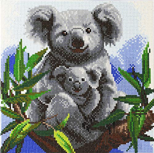 Crystal Art Cuddly Koalas 30 x 30cm Kit CAK-A87