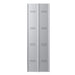 Phoenix PL Series 1 Column 2 Door Personal Locker in Grey with Electronic Locks PL1230GGE