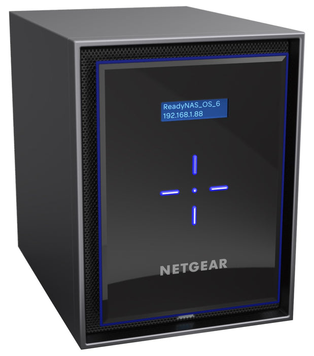 NETGEAR ReadyNAS 628X - NAS server - 8 bays - SATA 6Gb/s - HDD - RAID 0, 1, 5, 6, 10, JBOD - RAM 8 GB - Gigabit Ethernet / 10 Gigabit Ethernet - iSCSI support