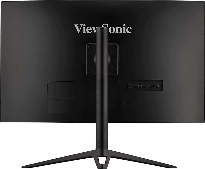 Viewsonic OMNI VX2718-2KPC-MHDJ 27-inch 1440p 2K 165Hz Curved Gaming Monitor, with 1ms Response Time, AMD FreeSync Premium, 1500R Curve, Integrated Speakers, Height Adjustable Stand