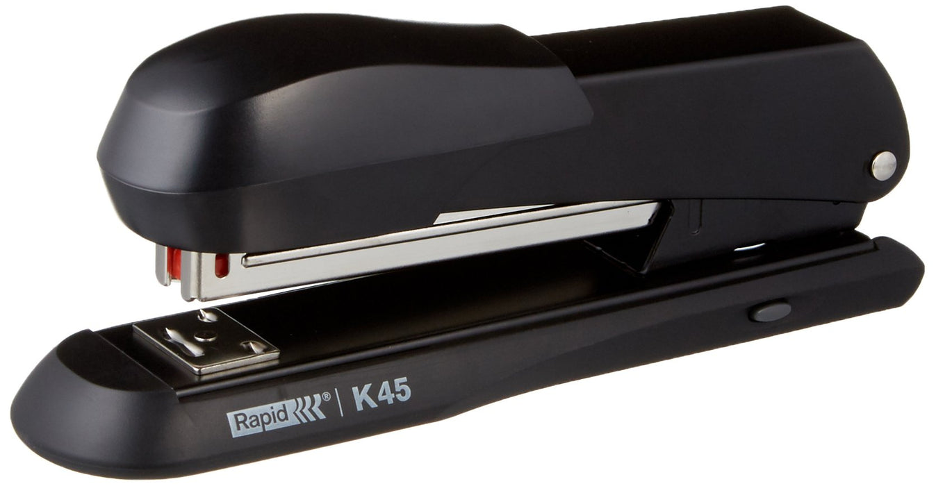 Best Value Rapid 23888200 K45 Classic Stapler, Ergonomic Metal Body, Full Strip, Black, 20 Sheet Capacity