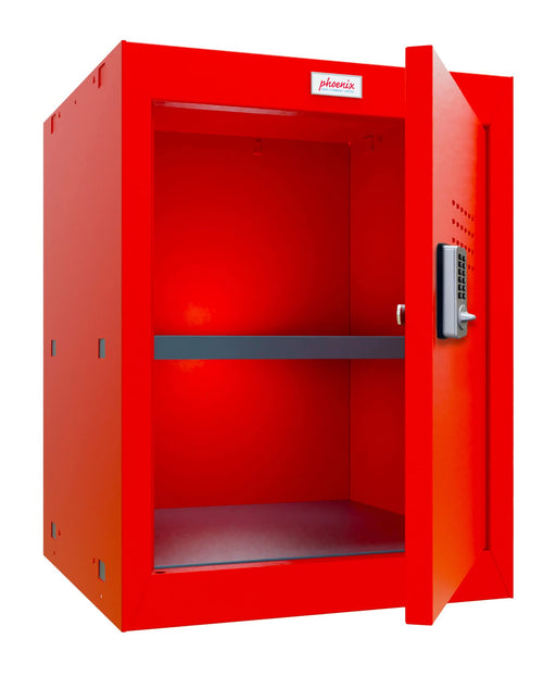 Phoenix CL Series Size 2 Cube Locker in Red with Electronic Lock CL0544RRE
